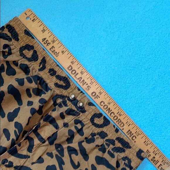 PERRY ELLIS silk cheetah print boxers button fly elastic waistband comfy size S - Picture 4 of 10